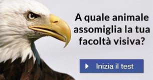 A quale animale assomiglia la tua facoltà visiva?
