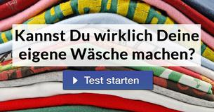 Kannst Du wirklich Deine eigene Wäsche machen?