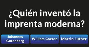 El Gran Quiz del Inventor: ¿Quién invento qué?