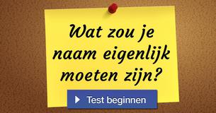 Wat zou je naam eigenlijk moeten zijn?