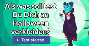 Als was solltest Du Dich an Halloween verkleiden?