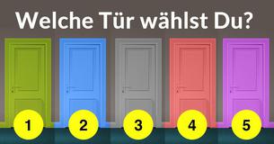 Welche Tür wählst Du?