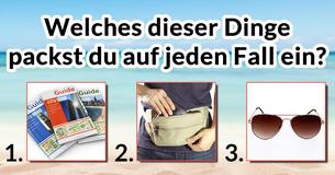 Packe Deinen Koffer und wir sagen Dir wer Du bist!