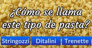Solo un 5% lo consigue: ¿Reconoces estas especialidades de pasta?