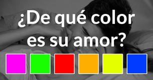 ¿De qué color es su amor?