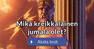 Mikä kreikkalainen jumala olet?