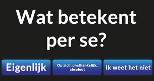 Kun jij de belangrijkste filosofische begrippen definiëren? 