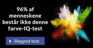 96% af menneskene består ikke denne farve-IQ-test