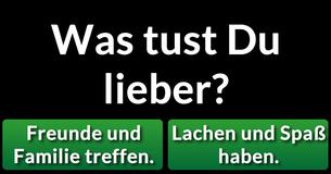 Was ist Deine wirkliche Lebensphilosophie?