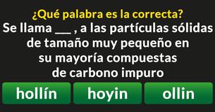 ¿Qué palabra es la correcta?