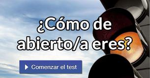 ¿Cómo de abierto/a eres?