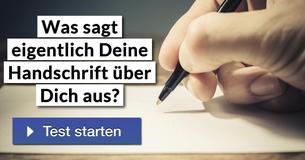 Was sagt eigentlich Deine Handschrift über Dich aus? 