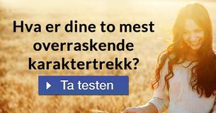 Hva er dine to mest overraskende karaktertrekk?