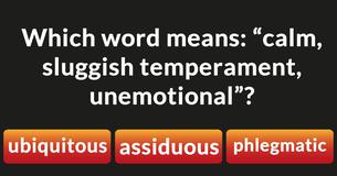 Do you know the meaning of these difficult words?