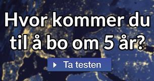 Hvor kommer du til å bo om 5 år?