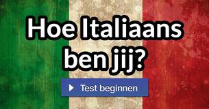 Hoe Italiaans ben jij?