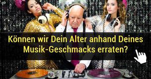 Können wir Dein Alter anhand Deines Musikgeschmacks erraten?