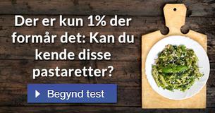 Der er kun 1% der formår det: Kan du kende disse pastaretter?