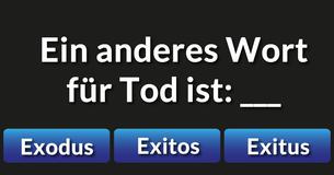 Welches Wort ist das Richtige?