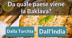 Solo i veri buongustai riusciranno a passare questo test con il 100% del punteggio