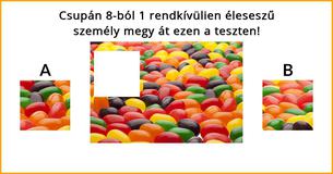Csupán 8-ból 1 rendkívülien éleseszű személy megy át ezen a teszten!