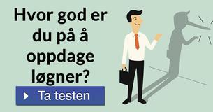 Hvor god er du på å oppdage løgner?