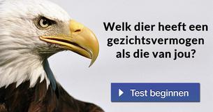 Welk dier heeft een gezichtsvermogen als die van jou?