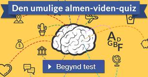 Den umulige almen-viden-quiz