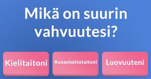 Minkä asian ihmiset huomaavat sinussa ensimmäiseksi?