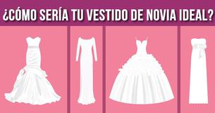 ¿Cómo sería tu vestido de novia ideal?