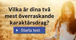 Vilka är dina två mest överraskande karaktärsdrag?