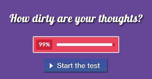 How dirty are your thoughts?