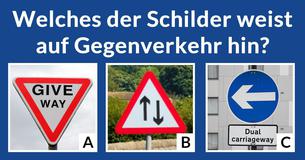 Könntest Du hier und jetzt den britischen Führerscheintest bestehen?