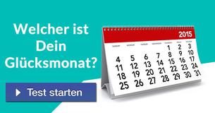 Welcher ist Dein Glücksmonat?