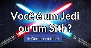 Você é um Jedi ou um Sith?