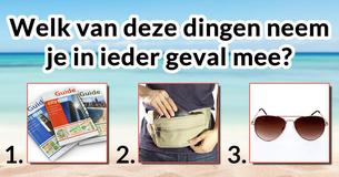 Pak je koffer en wij vertellen je wie je bent!