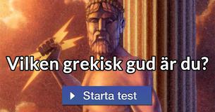 Vilken grekisk gud är du?
