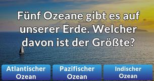 Kennst Du die Meere der Welt?