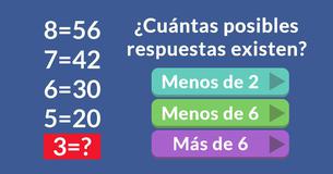 [Test para Genios] ¿Cuántas posibles respuestas existen?