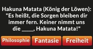 Kannst Du diese Disney-Songs vervollständigen? 