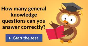 How many general knowledge questions can you answer correctly?