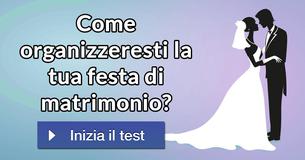 Come organizzeresti la tua festa di matrimonio?