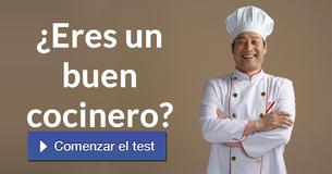 ¿Eres un buen cocinero?