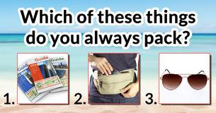 Pack your suitcase and we'll tell you who you are!