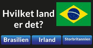 Kan du identificere landene på baggrund af deres flag?