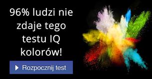 96% ludzi nie zdaje tego testu IQ kolorów!