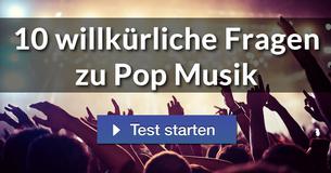 10 willkürliche Fragen zu Pop Musik