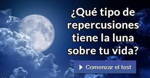 ¿Qué tipo de repercusiones tiene la luna sobre tu vida?