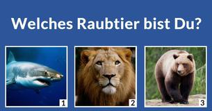 Welches Raubtier bist Du?