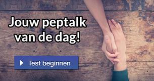 Jouw peptalk van de dag!